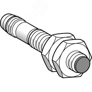 Датчик индуктивный цилиндрический M12 - фото 8