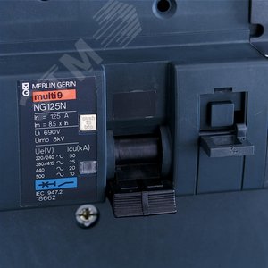 Выключатель автоматический четырехполюсный NG125N 125А C 25кА | 18662 | Schneider Electric 5