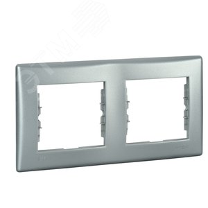 Sedna Рамка 2 поста алюминий IP44 (SDN5810360)