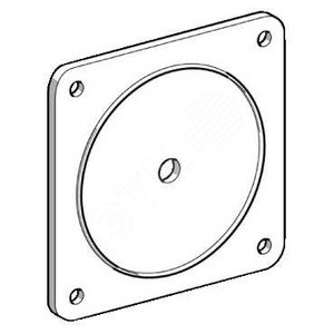 УПЛОТНИТЕЛЬ РУЧКИ УПРАВ. V3, V4 60x60ММ - Schneider Electric