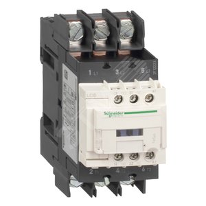 3P КОНТАКТОР 440В 40A 200В AC 50/60ГЦ | LC1D40A6L7 | Schneider Electric