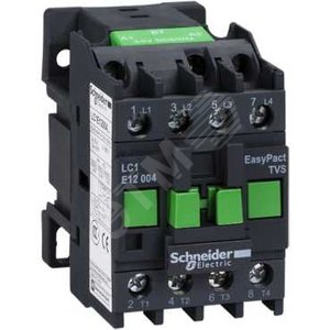 КОНТАКТОР TVS 4P(2НО+2НЗ) 25А AC1 240В 50/60ГЦ | LC1E12008U7 | Schneider Electric - Schneider Electric