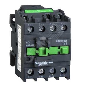КОНТАКТОР TVS 4P(4НО) 40А AC1 240В 50/60ГЦ | LC1E25004U7 | Schneider Electric - Schneider Electric