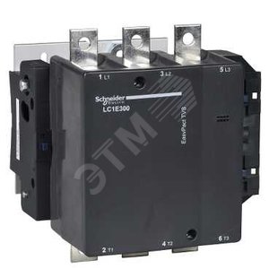 КОНТАКТОР TVS,3Р,300A,380В,AC3.240VAC50ГЦ | LC1E300U5 | Schneider Electric - Schneider Electric