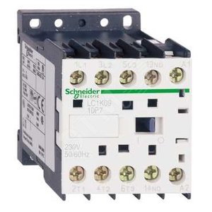 КОНТАКТОР K 3P, 9 A, НЗ, 200V 50/60 ГЦ | LC1K0901L7 | Schneider Electric