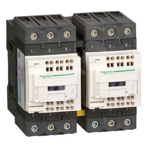 3Р РЕВЕРСИВНЫЙ КОНТАКТОР EVERLINK AC3 440В 50A, КАТУШКА УПР. 110В AC 50/60ГЦ | LC2D50A3F7 | Schneider Electric - Schneider Electric