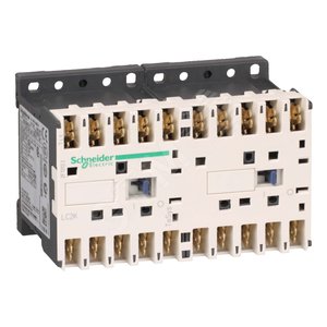 КОНТАКТОР РЕВЕРС. K 3P, 9 A, НО, 220V 50/60 ГЦ, МЕХ. БЛОКИРЗАЖИМ ФАСТОН, | LC2K09107M7 | Schneider Electric - Schneider Electric