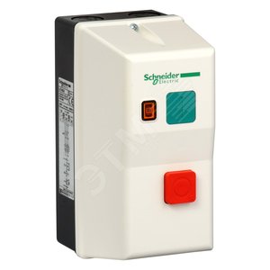 Пускатель магнитный 6А ~220В IP65 с лампой и кнопками пуск/стоп LR2K 1.2-1.8А - SE (Schneider)