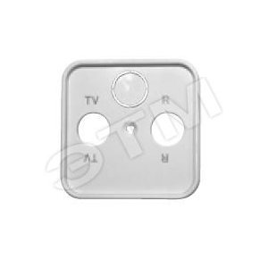 TELE Крышка розетки TV инд.упак. (белый) - Schneider Electric