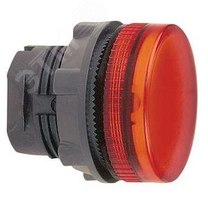 ГОЛОВКА СИГН. ЛАМПЫ 22ММ КРАСНАЯ ZB5AV043 | ZB5AV043 | Schneider Electric 6