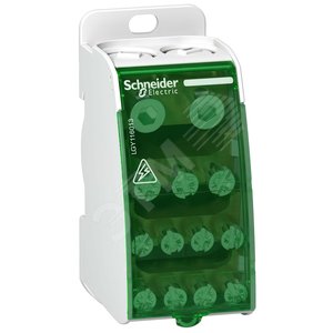 распределительный блок винтовой 1п 160а 13 отверст - Schneider Electric