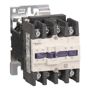 КОНТАКТОР D 4Р (4 НО),AC1 125 A,220V DC,ЗАЖИМ ПОД ВИНТ | LP1D80004MD | Schneider Electric