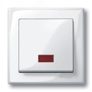 Sys M Клавиша X1 с индикацией, бел - фото 5