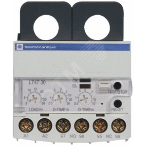 Реле перегрузки 5A:60A, 220V AC LT4760M7S - Schneider Electric