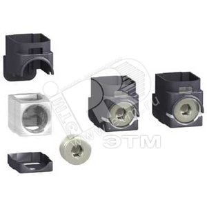 3 АЛЮМ. ЗАЩЕЛК. КЛЕММЫ ДО 250А 25-95 ММ2 | LV429227 | Schneider Electric