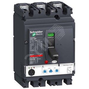 3П3Т АВТОМ. ВЫКЛ. MIC.2.2M 100A NSX100N | LV429830 | Schneider Electric - Schneider Electric