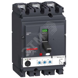 3П3Т АВТОМ. ВЫКЛ. MICR. 2.2 40A NSX160H | LV430793 | Schneider Electric