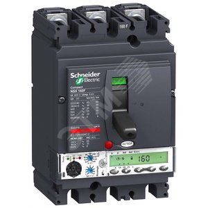 3П3Т АВТ. ВЫКЛ. MICR. 5.2A 100A NSX160H | LV430795 | Schneider Electric