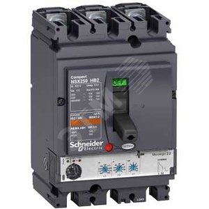 3П АВТОМ.ВЫКЛ. MIC2.2 100A NSX250HB2 (100кА при 690B) | LV433570 | Schneider Electric