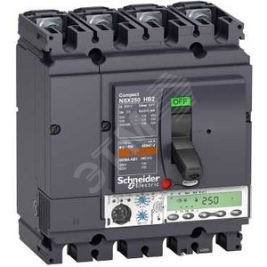 4П АВТОМ.ВЫКЛ. MIC5.2E 100A NSX250HB2 (100кА при 690B) | LV433579 | Schneider Electric