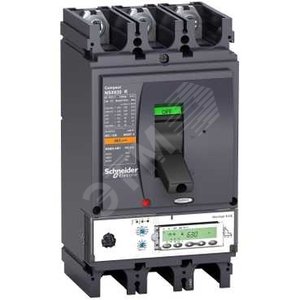 3П АВТОМ.ВЫКЛ. M6.3E 400A NSX400R(200кА при 415В, 45кА при 690B) | LV433608 | Schneider Electric