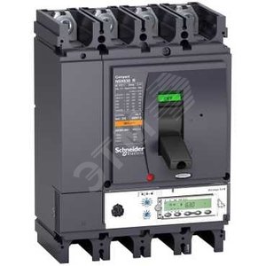 4П АВТОМ.ВЫКЛ. M6.3E 400A NSX400R(200кА при 415В, 45кА при 690B) | LV433609 | Schneider Electric