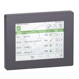 Индикатор щитовой с сенсорным экраном FDM128 - SE (Schneider)