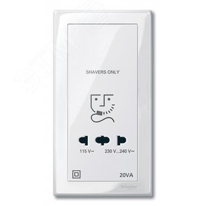 ЦЕНТР.ПЛАТА РОЗЕТКИ Д/ЭЛЕКТРОБРИТВЫ БЕЛ. | MTN213619 | Schneider Electric - фото 5