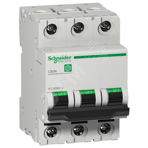 АВТОМАТИЧЕСКИЙ ВЫКЛ. C60N 3П 1A B | M9F10301 | Schneider Electric - Schneider Electric