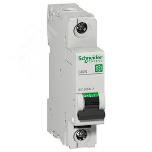 АВТОМАТИЧЕСКИЙ ВЫКЛ. C60N 1П 25A D | M9F12125 | Schneider Electric