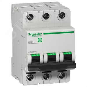 АВТОМАТИЧЕСКИЙ ВЫКЛ. C60N 3П 32A D | M9F12332 | Schneider Electric - Schneider Electric