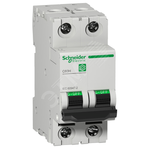 АВТОМАТИЧЕСКИЙ ВЫКЛ. C60H 2П 3A B | M9F13203 | Schneider Electric - Schneider Electric