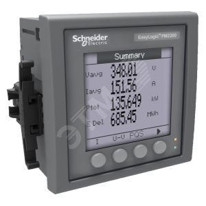 PM2220 счетчик многофункциональный, 3-ф, LCD, RS485 Modbus, кл.т. 1 - Schneider Electric