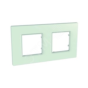 Unica-Quadro рамка х 2 матов стекло - Schneider Electric