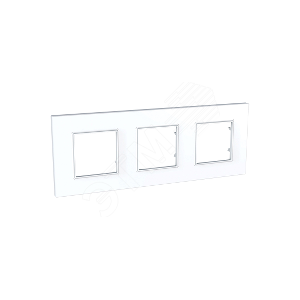 Unica Quadro Белый Рамка 3-ая | MGU2.706.18 | Schneider Electric - Schneider Electric
