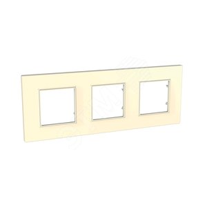 Unica-Quadro рамка х 3 бежевый - Schneider Electric