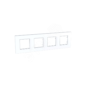 Unica Quadro Белый Рамка 4-ая | MGU2.708.18 | Schneider Electric - Schneider Electric