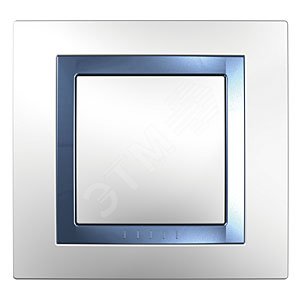 UNICA Декоративная вставка (голуб.лед) - Schneider Electric