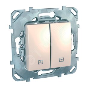 Unica Бежевый Кнопка жалюзийная | MGU5.207.25ZD | Schneider Electric - Schneider Electric