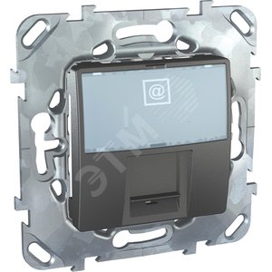 Розетка компьютерная 1хRJ45 категория 6 - Schneider Electric