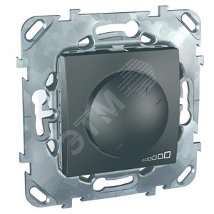 UNICAtop Регулятор 1-10В 400VA в рамку графит - Schneider Electric