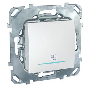 UNICA Таймер наж. 2сек-12мин с инд. 8А. PV - Schneider Electric