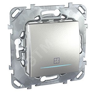 UNICATop Таймер нажимной 2сек-12мин 8А алюминий - Schneider Electric
