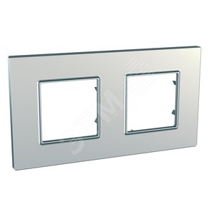 Unica Quadro Серебро Рамка 2-ая | MGU6.704.55 | Schneider Electric - Schneider Electric