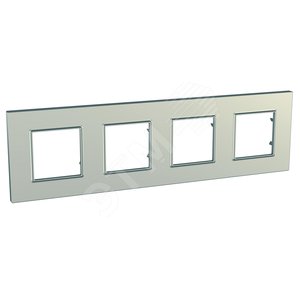 Unica-Quadro рамка х 4 титан - Schneider Electric