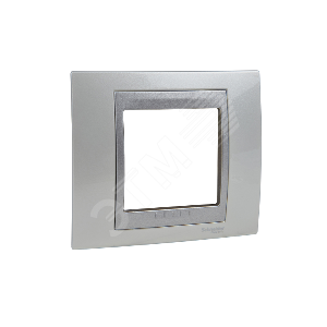 Unica TOP Нордик/Алюминий Рамка 1-ая | MGU66.002.092 | Schneider Electric - Schneider Electric