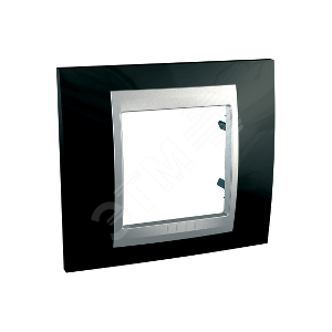 Unica TOP Родий/Алюминий Рамка 1-ая | MGU66.002.093 | Schneider Electric - Schneider Electric