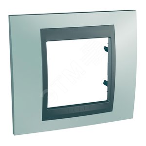 Unica TOP Флюорит/Графит Рамка 1-ая | MGU66.002.294 | Schneider Electric - Schneider Electric