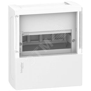 MINI PRAGMA ЩИТ НАВЕСНОЙ С ПРОЗРАЧ. ДВ. 1РЯД/6МОД,IP40,IK07,63А,2 клеммы,Италия | MIP12106S | Schneider Electric - Schneider Electric