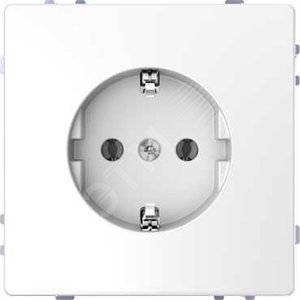 D-Life РОЗЕТКА 16А, с з/к, без  шт, БЕЛ. ЛОТОС , S - Schneider Electric